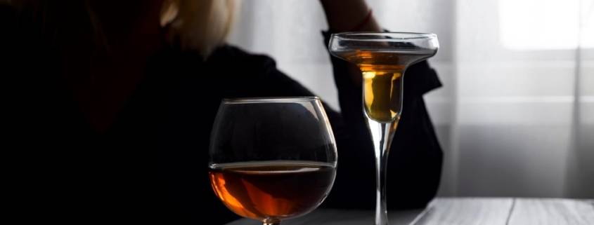 Badante convivente ubriaca alcolismo e badanti