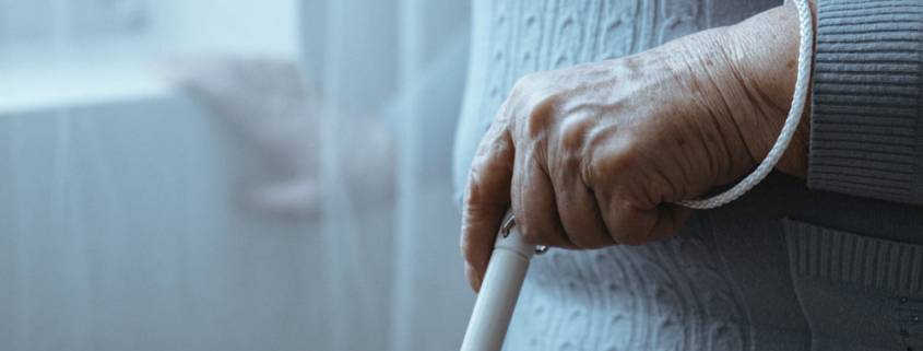 badante convivente cecità aes domicilio